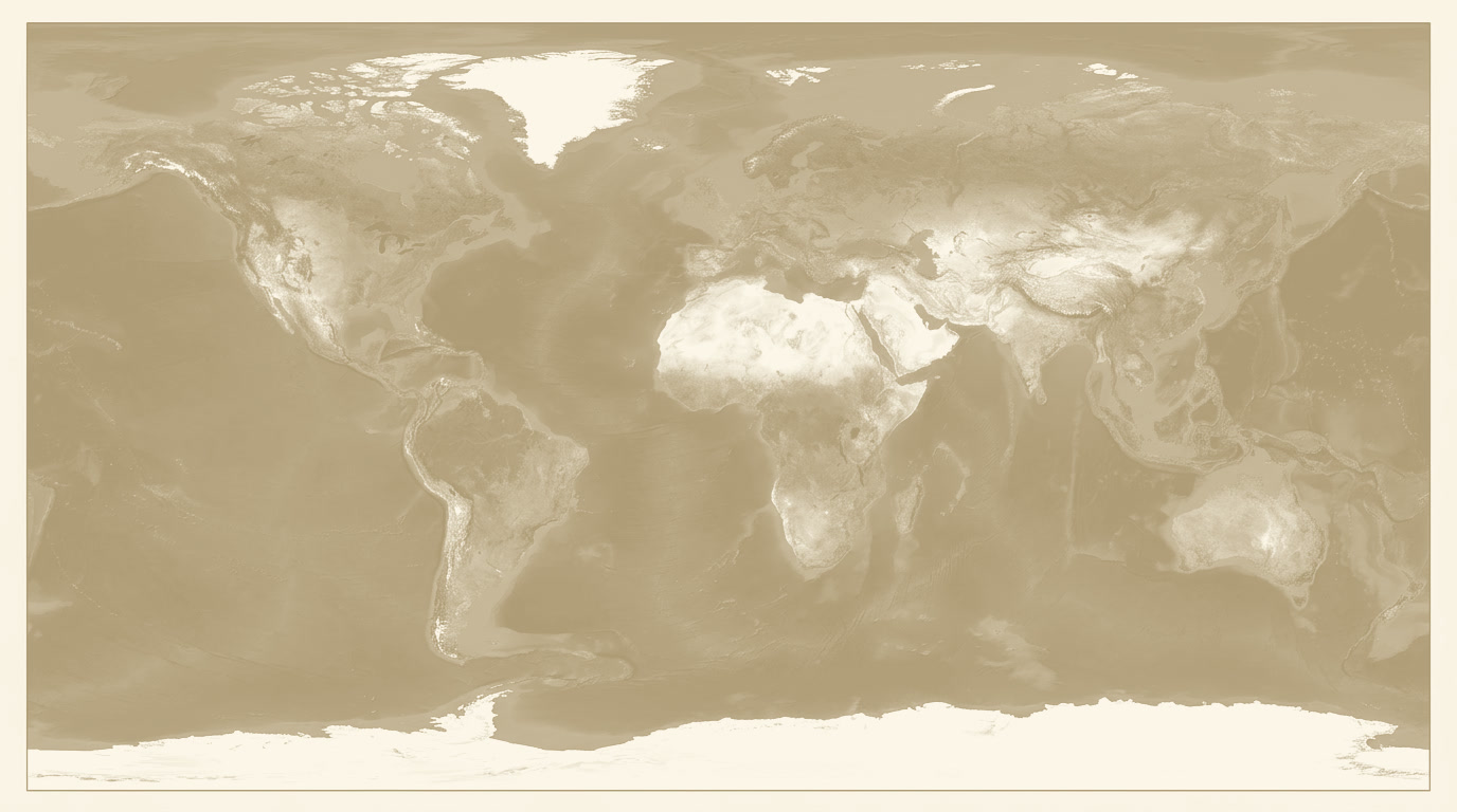 Flat 2D world trade map